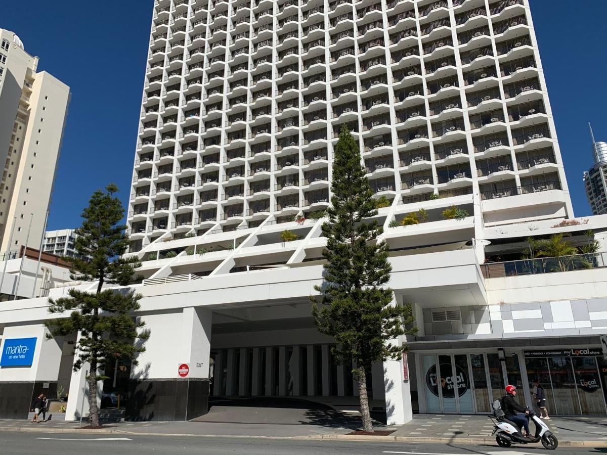 High Floor Ocean View At Surfers Paradise - Hotel Studio Guldkusten Exteriör bild