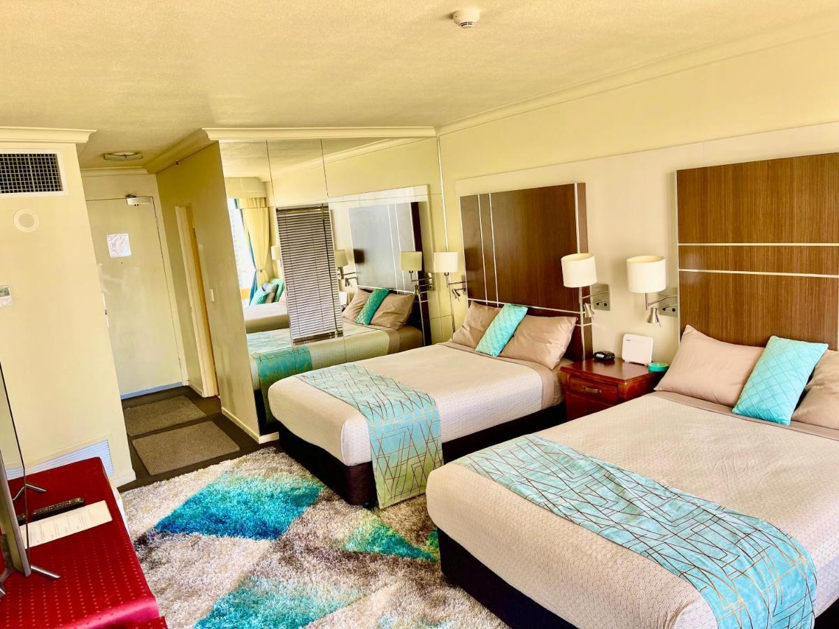 High Floor Ocean View At Surfers Paradise - Hotel Studio Guldkusten Exteriör bild